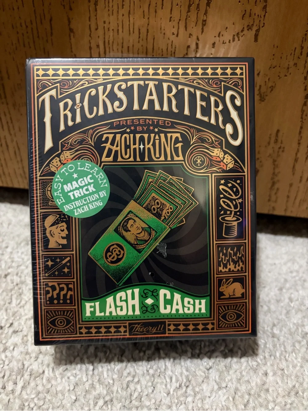 Zach King Trickstarters Flash Cash Magic Trick Kit Theory11 NEW Sealed